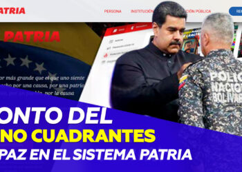 Monto Bono Cuadrantes del Paz Sistema Patria 