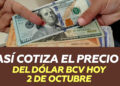 precio Dólar BCV HOY