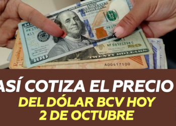 precio Dólar BCV HOY