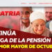 pensión 100% Amor Mayor octubre 
