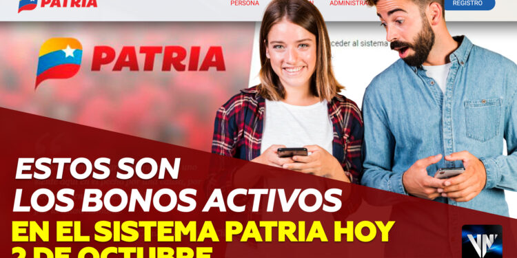 Bonos Sistema Patria HOY