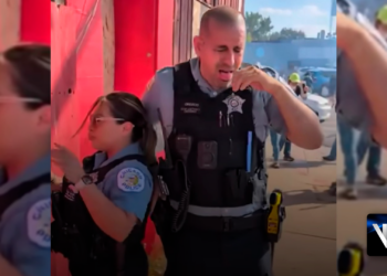 ICE gas policia de Chicago