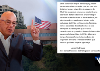 Jorge Rodríguez embajada eeuu