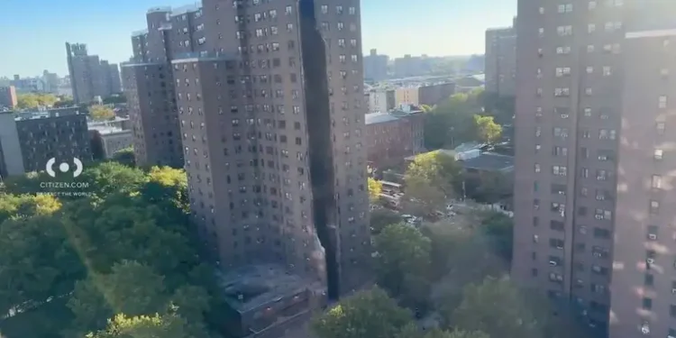 Nueva York Rascacielos Derrumba