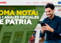 canales oficiales Patria