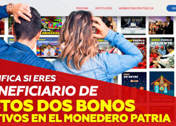 beneficiario bonos Monedero Patria