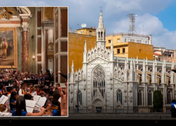 Orquesta Sinfónica Infantil Venezuela concierto Roma