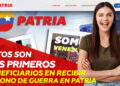 beneficiarios Bono de Guerra Patria