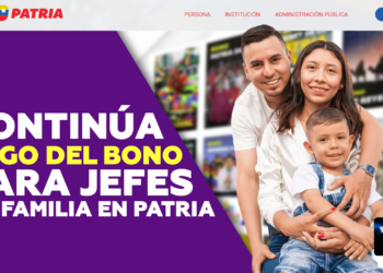 pago Bono Jefes de Familia Patria 