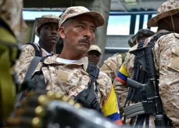 Operación militar Colombia guerrilleros