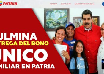entrega Bono Único Familiar Patria