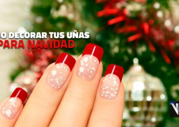 decorar uñas Navidad