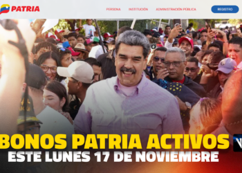 Bonos Patria activos 17 de noviembre