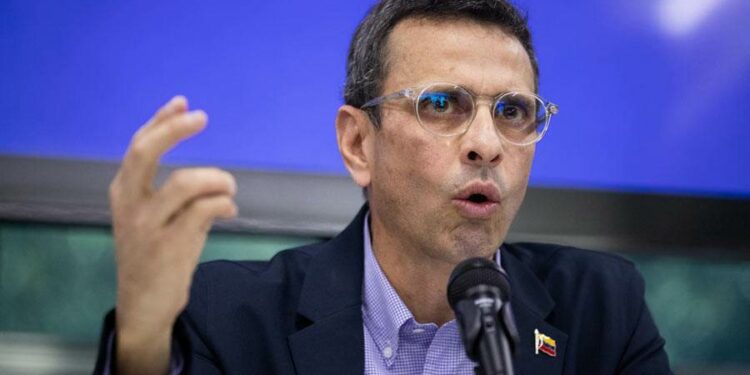 Capriles María Corina Machado Trump