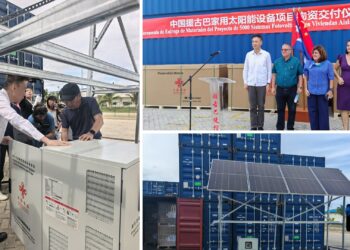 China sistemas solares Cuba
