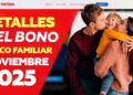 Bono Único Familiar noviembre 2025