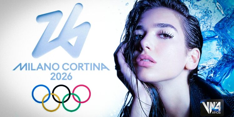 Dua Lipa Juegos de Invierno Milán-Cortina