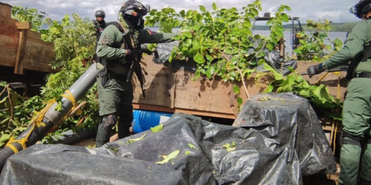 FANB balsas minería ilegal Bolívar