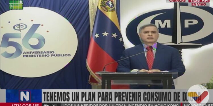 Fiscal General Tarek William Saab Venezuela Narcotráfico MP EEUU