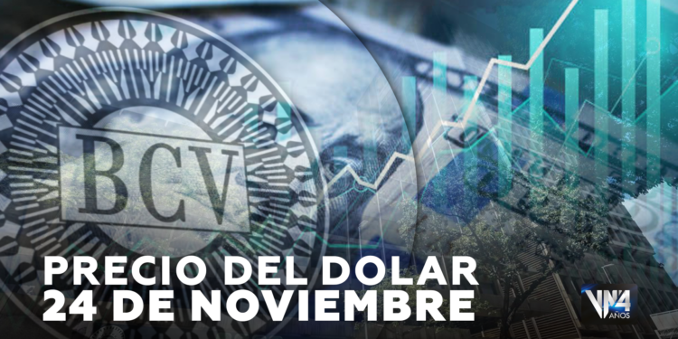 24 de noviembre Dólar BCV precio