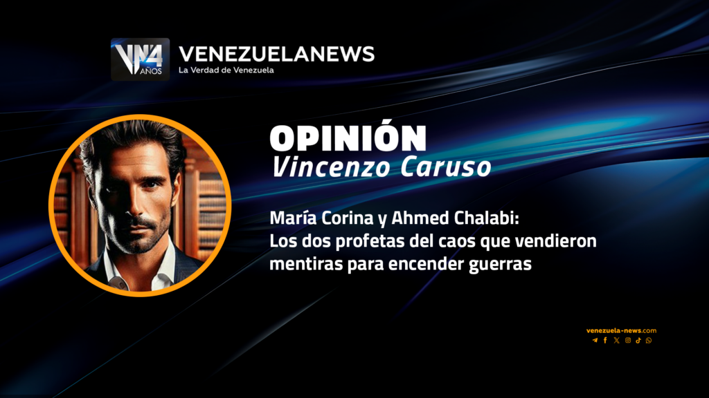 María Corina Ahmed Chalabi Vincenzo Caruso