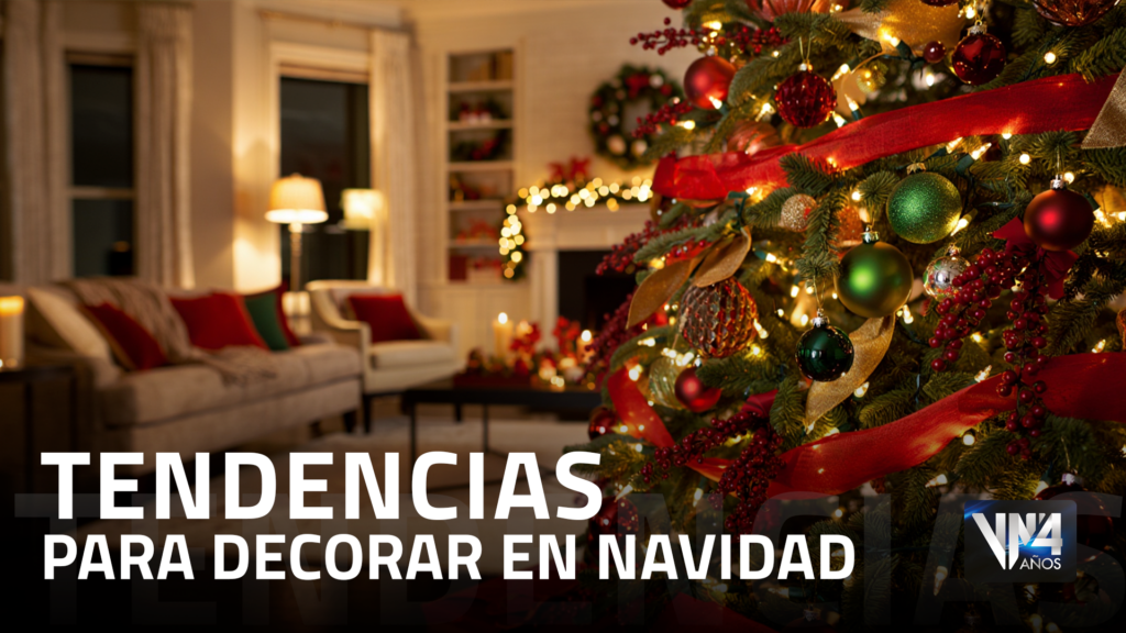 Tendencias 2025 decorar casa Navidad