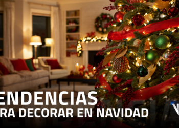 Tendencias 2025 decorar casa Navidad