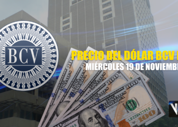 Precio Dólar BCV 19 noviembre