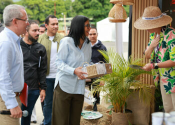 Delcy Rodríguez Encuentro Internacional de Café