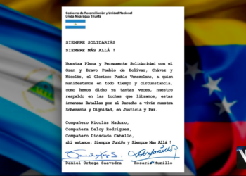 Nicaragua solidaridad Venezuela cierre espacio aéreo