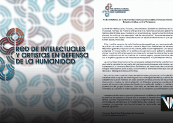 Red Defensa Humanidad rechaza acción EEUU Venezuela