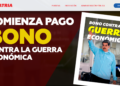 Bono Contra la Guerra Económica noviembre