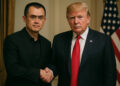 Trump tráfico influencias indulto fundador Binance