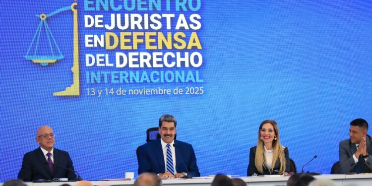 Rodríguez denuncia crímenes derecho internacional Venezuela EEUU