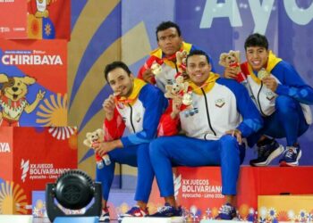 Natación venezolana récords bolivarianos