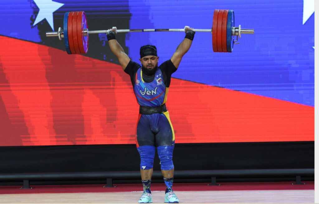 Halterofilia Pesas Juegos Bolivarianos Lima Venezuela Perú