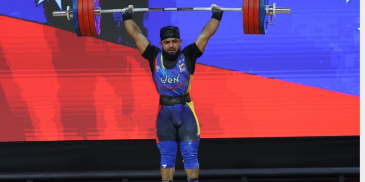 Halterofilia Pesas Juegos Bolivarianos Lima Venezuela Perú