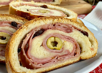 receta pan de jamón