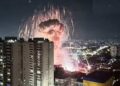 incendio almacén fuegos artificiales Brasil