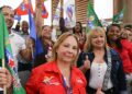 Maduro juventud mujer Constituyente Obreroo