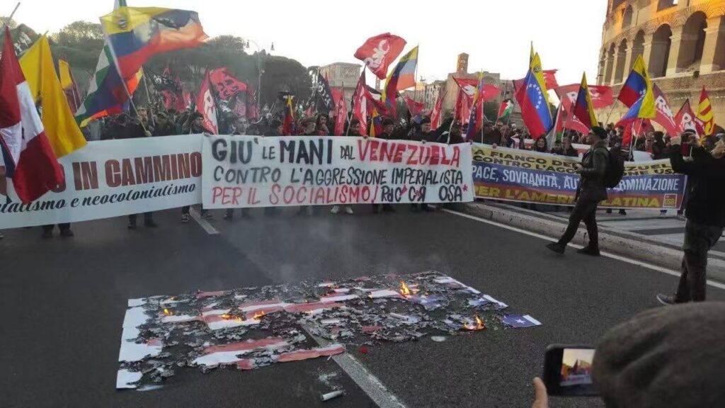Apoyo Venezuela Coliseo Roma