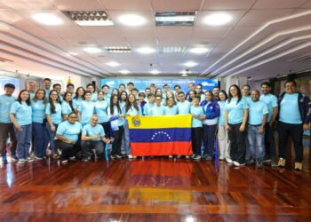 Delegación venezolana Mundial Robótica