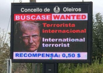 Alcalde España recompensa Trump