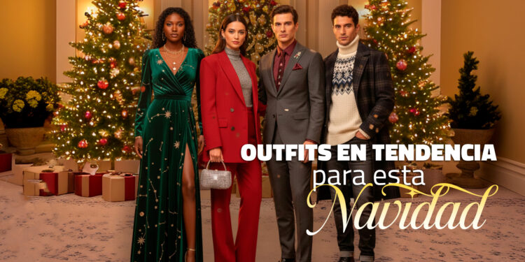 outfits tendencia Navidad 2025
