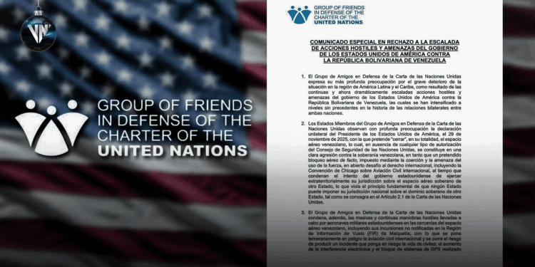 Grupo de Amigos de la ONU escalada EEUU Venezuela