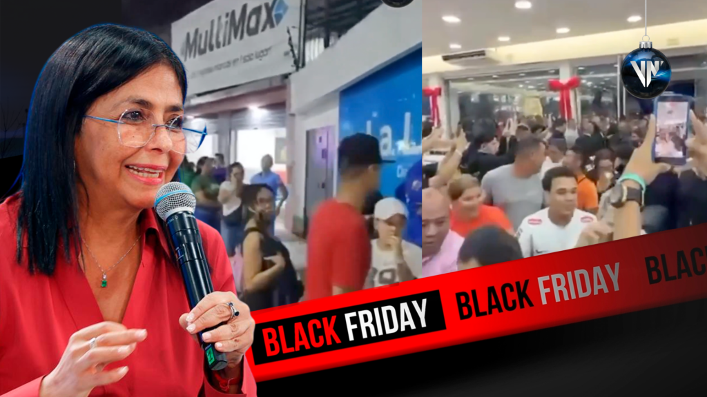 Delcy Rodríguez Black Friday EEUU
